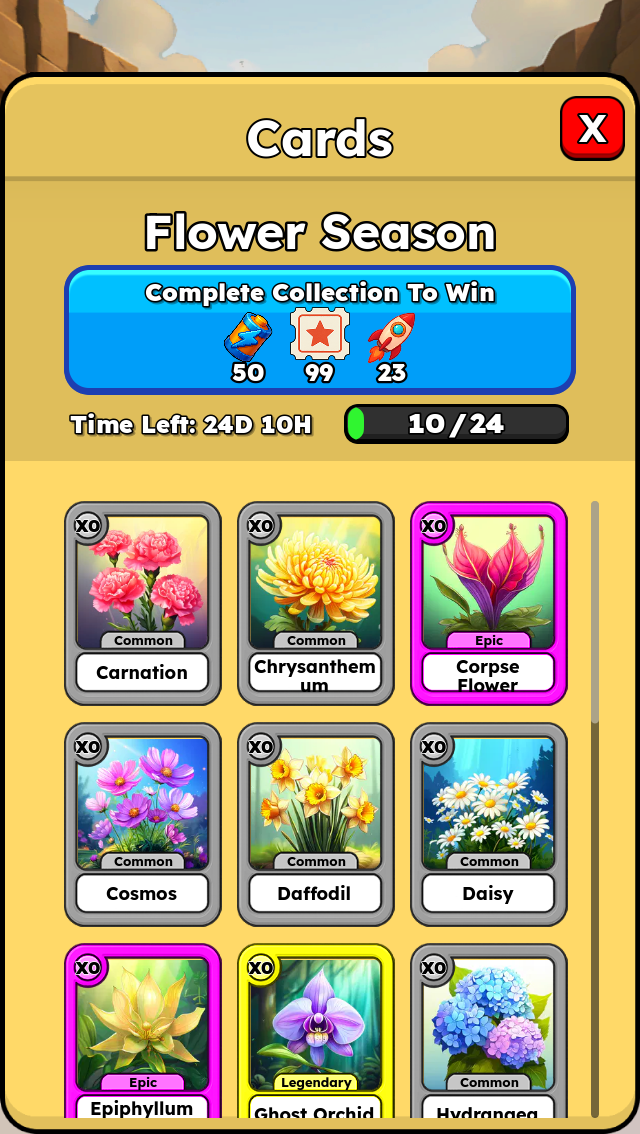 Card collection
